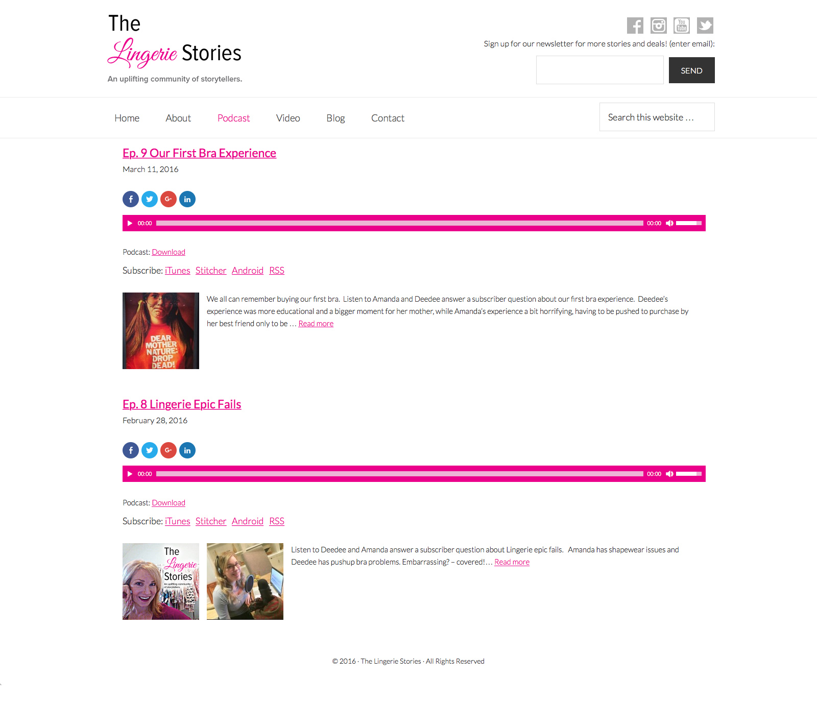 The Lingerie Stories